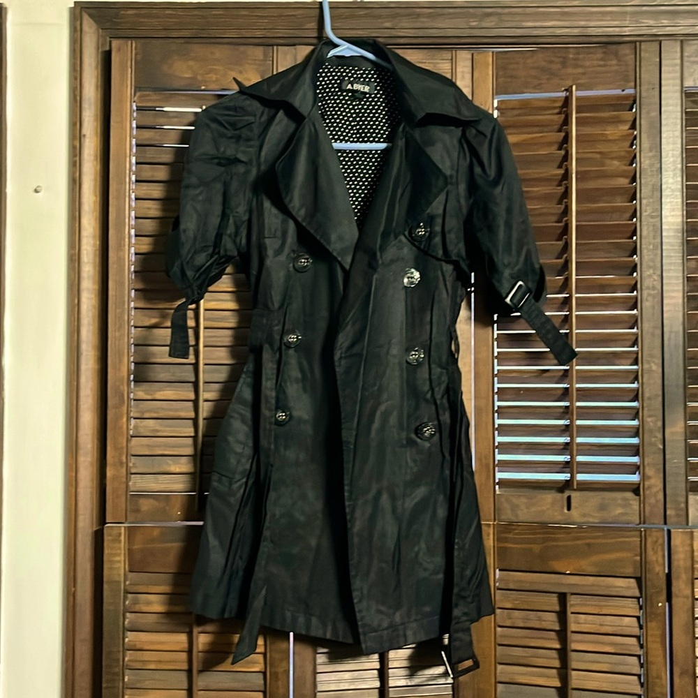 Trench style coat